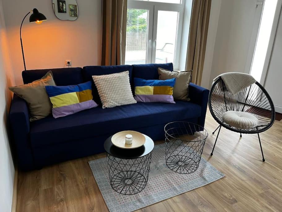 Ferienwohnung Zur Parthe 그림마 외부 사진