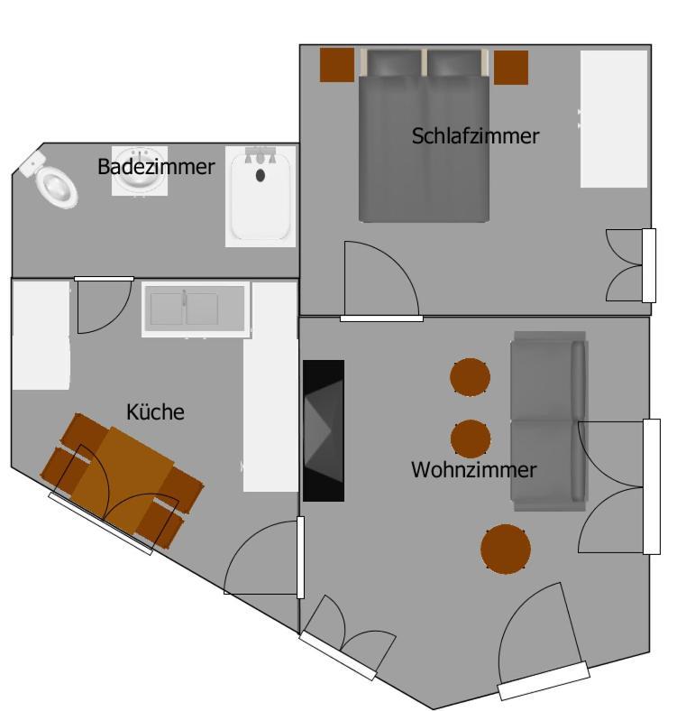 Ferienwohnung Zur Parthe 그림마 외부 사진